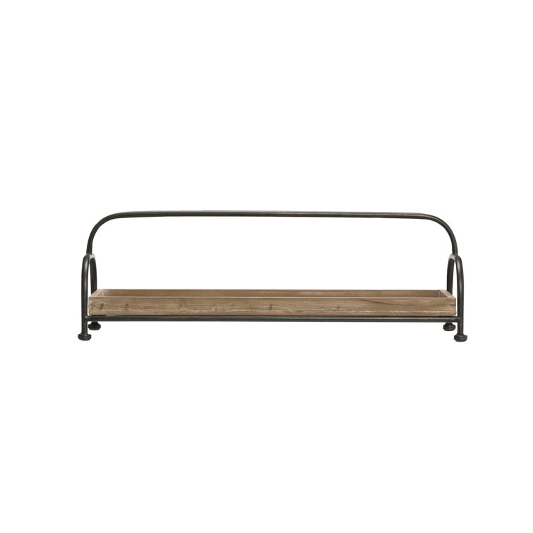 Gracie Oaks Mcnaughton Rectangle Wood Coffee Table Tray & Reviews